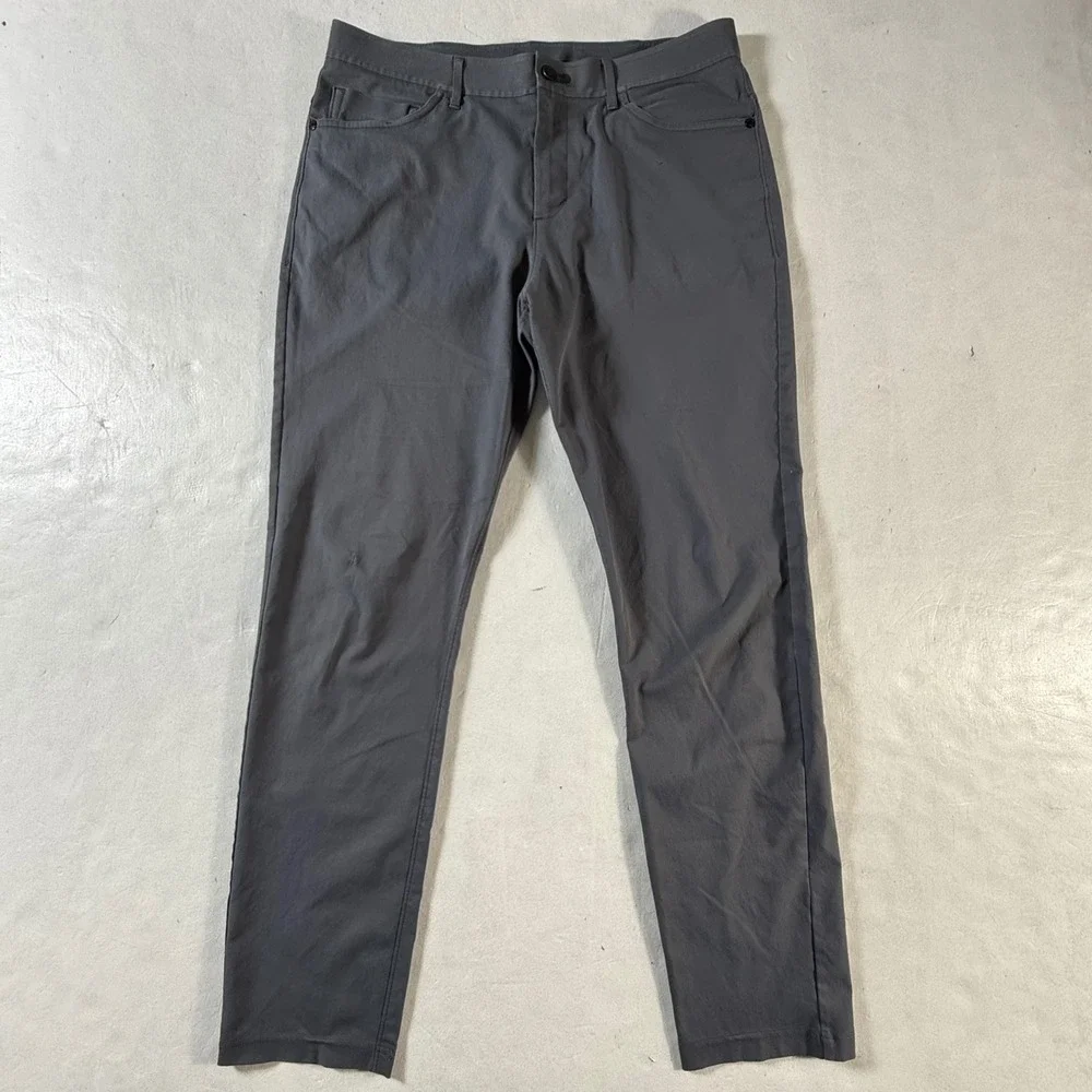 PUBLIC REC Pants Mens‎ 33x34 Performance All Day Pants 100% Polyester Slim Fit